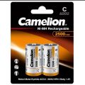 Camelion C Size Cell Rechargeable Batteries 2500 Mah. 