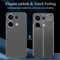 For Xiaomi Redmi Note 13 Pro 4G Case Lychee Pattern Camera Protection Back Cover note13pro casing. 