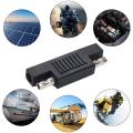 12V/24V Solar SAE Polarity Reverse Adapter Male to SAE Battery Conversion Connector Solar Male Adapter Plug Head Panel Cabl I7A8. 