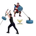 Shoulder Press Bar For 50mm (2 Inches) Barbell Rod Home Gym T Bar Row Back Attachment Weightlifting Deadlift Squat Handle. 
