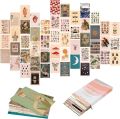 50PCS Vintage Wall Collage Kit Aesthetic Pictures Room Decor for Bedroom Aesthetic , Wall Art. 