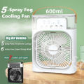 Portable Ice Cooler Fan Air Conditioner Fan Mini Fan Air Cooler Mist Fan. 