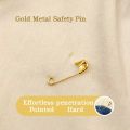 Golden Small Tiny Gold Metal Steel Mini Safety Pins 2cm 20mm Golden Safety Pins Best Quality Suitable for Sewing Clothing, Labels, Crafts, Suitable for Sewing Clothing, Labels, Crafts, and DIY Jewelry Making By Mall City Zone. 