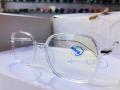 Computer Glasses - Anti Blue Light White Transparent Glasses for Men and Women - Curve Glasses for Computer - Clear Lens Glasses Frame - Chashma. 