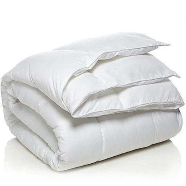 Single Comforter – 60x90 Inches – Lightweight & Soft –  Filling – White