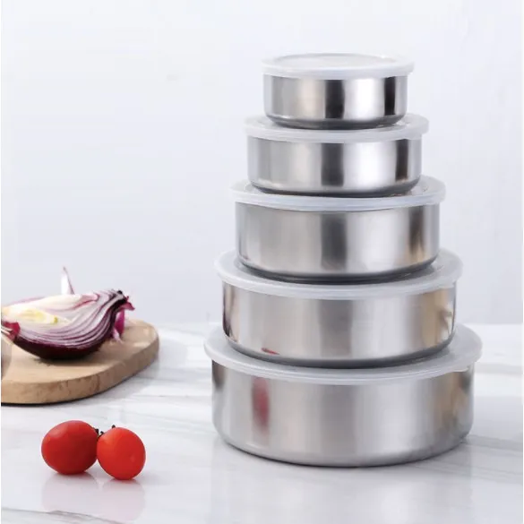 5pc%20Set%20Stainless%20Steel%20Bowl%20with%20Lid%20Kitchen%20Refrigerator%20Food%20Storage%20Mixing%20Bowls%20Sealed%20-%20Image%203