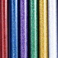 Pack of 6 - Big Glue Gun Glitter Sticks / 11mm Glue Stick / Imported Glue Stick / Original Branded Glitter Glue Stick Art # SS-BGGS01 (6 Stick). 