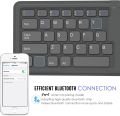 Foldable Keyboard Bluetooth , Ultra-Slim Portable Wireless Keyboard Rechargable. 