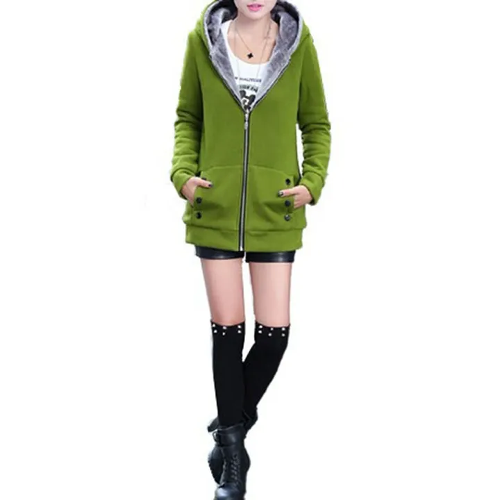 Yfashion%20Women%20Hooded%20Sweatshirt%20Fleece%20Lined%20Warm%20Thickened%20Jacket%20Large%20Size%20Solid%20Color%20Zipper%20Cardigan%20Sweater%20color%20-%20Image%208