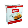 PYREX® 1.4L Round Casserole w/ Lid – Borosilicate Glass Bakeware. 