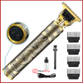 KiraNina Imported T9 Trimmer for Men USB Rechargeable Beard Hair Trimmer Machine with 4 Guide Combs, Brush & Data Cable Trimmer for Men Beard Hair Clipper Style. 