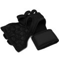 Neoprene Padded Weight Lifting Gloves, Vented Wrist Gloves for Athletes, Gym Sessions, Track Cycling, Sports with Full Palm Protection and Wrist Support - Pull Up Bar, Gym Workout, Powerlifting, Crossfit, Fitness, Training Palm Protector. 