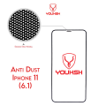 Apple iphone 11 - Youksh Anti Dust Glass Protector  With Installation kit. 