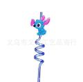 Disney Stitch Figure Reusable Straws Anime Stich Kawaii Lilo Stitch Kids Birthday Party Decoration Supplies Christmas Gifts. 