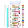 XHHDQES Water Testing Strips for Drinking Water- EPA Level Home Use, Water Test Strips with , Mercury, Iron, PH, Hardness. 