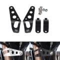 Bike Headlight Fitting For Round Lights / Bike Headlight Shock Brackets Fitting for Round Light / Cafe Racer Headlight Fitting. 