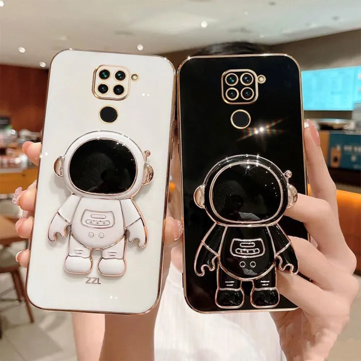 COROGI%20for%20Xiaomi%20Redmi%20Note%209%20Back%20Cover%20with%20Astronaut%20Folding%20Bracket%20Luxury%206D%20Plating%20Frame%20Stand%20Cases%20Shiny%20Square%20Soft%20Silicone%20Phone%20Case%20-%20Image%202