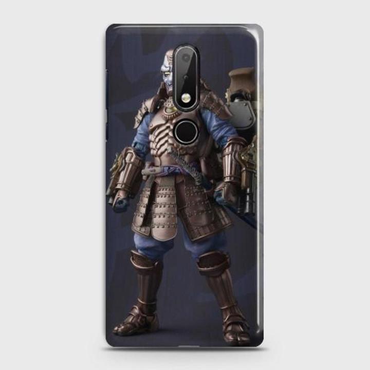 Nokia 6.1 Plus Cover - SkinLee HQ Hard Case - Steel Samurai - SKINLEE-618-1-421-280