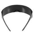 【wenfangdianpu】Round Futuristic Robot Party Glasses Narrow Men Colorful Lens Visor. 