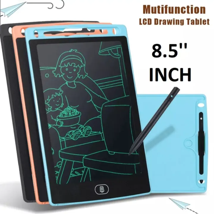 Kids%20LCD%20Writing%20Tablet%208.5%20Inch%20Digital%20Drawing%20Board%20with%20Pen%20Clear%20Function%20Portable%20No%20Battery%20Required%20-%20Image%202