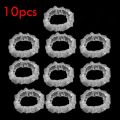 10Pcs/Set Car Disposable Steering Wheel Covers Clear Universal Steering Wheel Case Vehicle Plastic Steering Protector Supplies. 