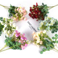 Cherry Blossom Branch Artificial Flowers Sakura For Wedding Decor DIY Props Party Christmas Ornam. 