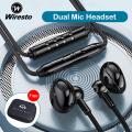 Wiresto Wired In-Ear Headphone 3.5MM Earphones Gaming Headset EarBuds Mini Octa-core Panoramic Sound Dual Microphone Wired Earbuds Heavy Bass Headset Noise Canceling with Free Storage Box. 