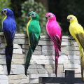 25/35cm Artificial Parrot Animal Bird Lawn Model Ornament Yard Garden Decoration. 