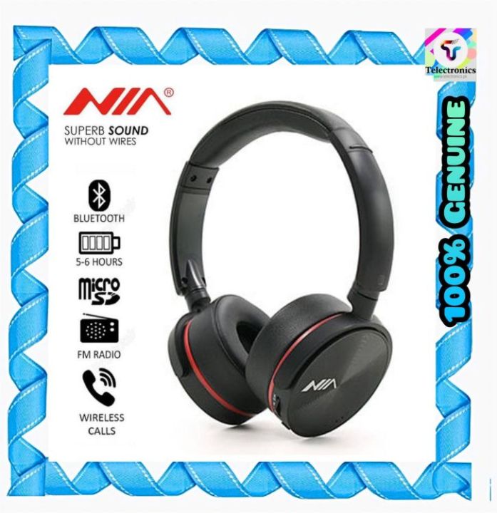 NIA%20Q6%20On-Ear%20Wireless%20Bluetooth%20Headphones%20with%20MIC%20and%20Superior%20Bass%20for%20TV,%20Gaming%20and%20Cellphone%20-%20Image%202