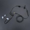 【MIGAPALAZA】 3.5mm Air Tube Headset Anti-radiation Stereo Earphone for iPhone Black - intl. 