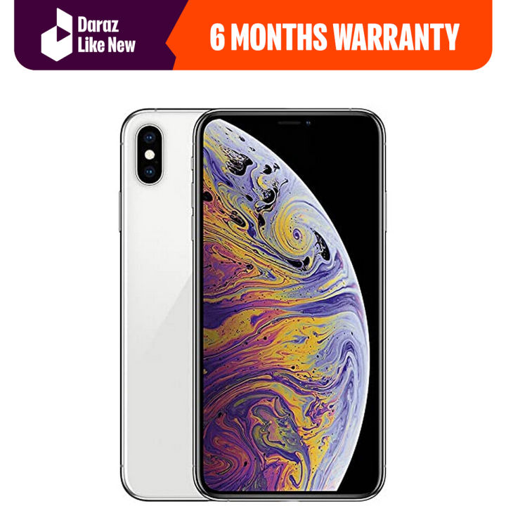 Apple iPhone XS MAX 64GB - NON PTA Factory Unlocked (FREE CHARGER & COVER) - Daraz Like New Phones