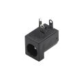 5PCS - DC-005 Black DC Socket Connector 5.5*2.1mm. 