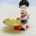 Creative kitchen Chef Character Storage Decor. 