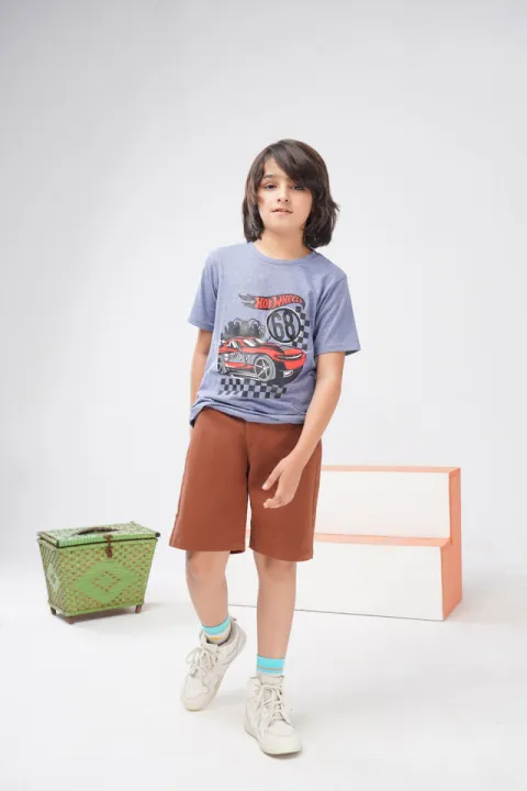 Bouncybears%20BTS001E%20Hot%20wheels%20Printed%20Graphic%20T-Shirt%20for%20boys%209-12%20months%20to%209-10%20-%20Image%205