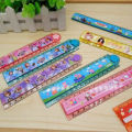 Cute Cartoon Folding Ruler - Plastic Foldable Ruler - 12 Inches (Random Character / Colour). 