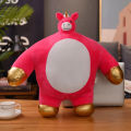 Cross-border plush toys, small heads, big bodies, bear dolls, animal series, baby elephants, pandas, lions, sloths, unicorn dolls. 