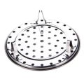 Stainless Steel Steamer 3 sizes - different size- 8, 9 , 11 , 13 , 15 inches Stock Pot Steaming Tray Stand –. 