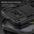 Relaxtoo For POCO x3 nfc and x3 pro Push Slide Camera lens Cover for Xiaomi POCO x3nfc x3pro magnetic car holder phone case For xiaomi Phone shockproof back cover shell. 
