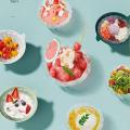 Salad Cooling Party Summer Ice Cube Maker Tray Molds Ice Bowl Mould Freeze Bowl. 