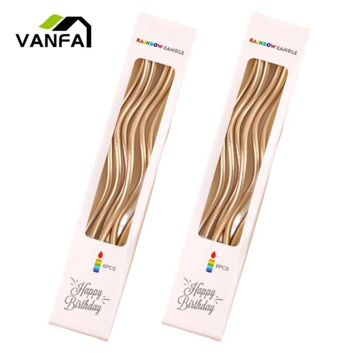 Spiral Candles Food Grade Ornamental Cake Birthday Candles