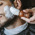 Shaving Brush Wooden Handle Barber Shave Badgers Hairs 100% Pure Bristle Men's Shaving Tool Men's Care Shaving And Grooming. 