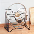Pot Lid Stand, Pot Rack, Kitchen Organizer, Kitchen Storage Rack, Plate Racks, Kitchen Accessories, Multipurpose Stand for Kitchen,. 