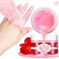 100ml Rose Repair Hand Mask Natural Ingredients Moisturize Soften Hand Nail Paraffin Wax Fungal Hand Treatment Wax Hand Care. 