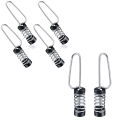 MeterMall 2pcs/4pcs Fishing Flag Clips, Stainless Steel Marine Boat Flag Clips For Halyards Outrigger Lines Hiking Camping Antennas Stern Lights Flagpole Rope. 