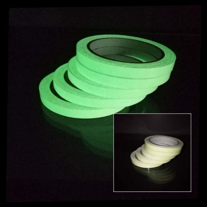New Luminous Sticker Self-Adhesive Tape Night Vision Glow in Dark Safety Warning Security Sticker 1PC
