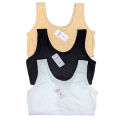 Pack 3 Soft Cotton Camisole/Half Body Teenage Training Bra/vest/Inner Wear/BDs/Sports Bra/Tanks For Beginners Kid Girls - For 7 to 10 Yrs. 