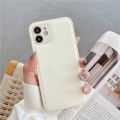 Korea Personalise Name Letters Leather PU Soft Phone Case For iPhone 13 12 11 Pro X XS Max XR 7 8 Plus Luxury Plain Back Cover. 