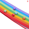675 X Folding Paper Lucky Star Paper Strip Origami Ribbons Craft Best Wish Gift. 