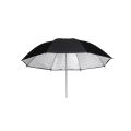 Photography Umbrella - 33'' - Black & Silver. 