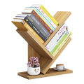 Tree-shaped bookshelf Desktop tree bookshelf 3-tier Bookcase Book rack. 